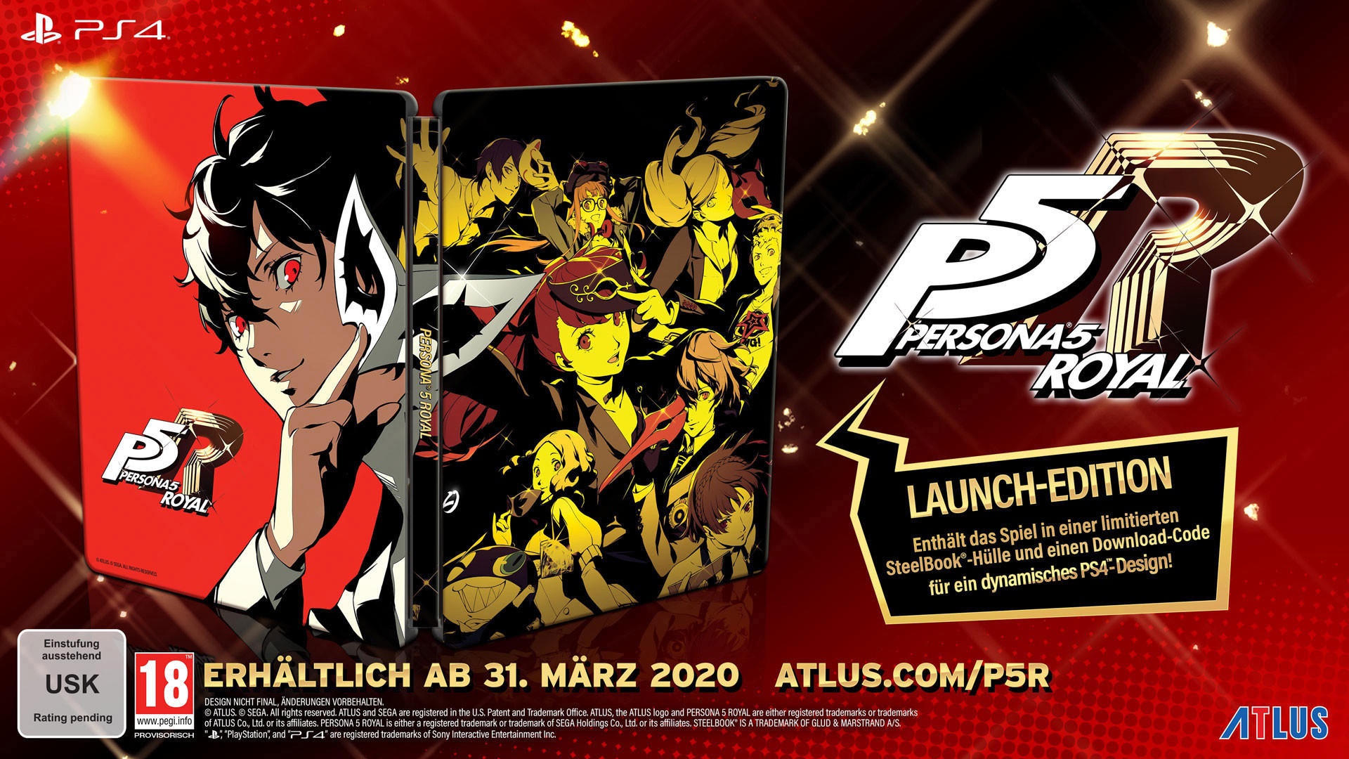 PS4 PERSONA 5 ROYAL LAUNCH EDITION - [PlayStation 4]