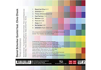 Daniel Schenker Quintet feat. Chris Cheek - Times Of Innocence  - (CD)