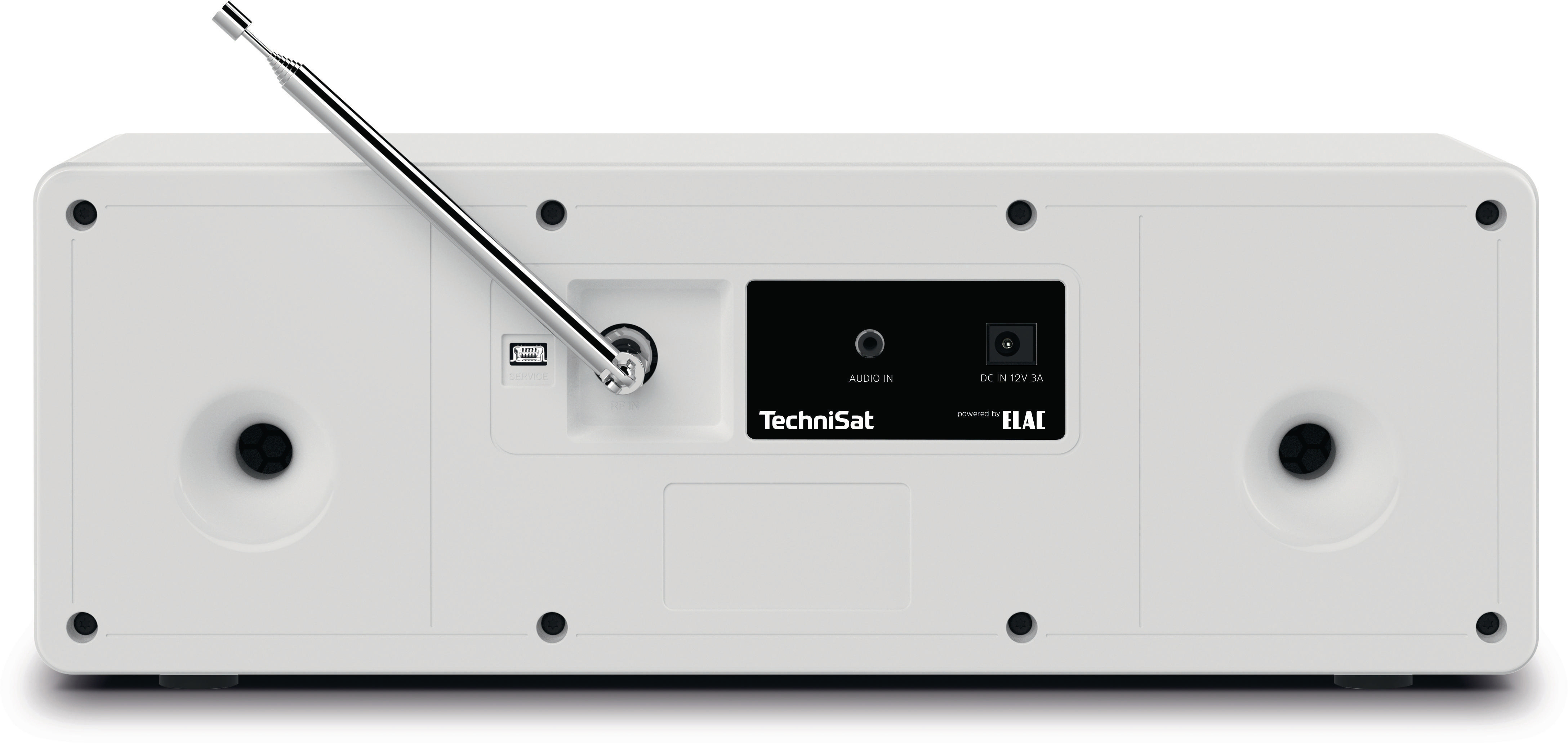 TECHNISAT Weiß DAB+ Radio, DAB+, DIGITRADIO 4 Bluetooth,