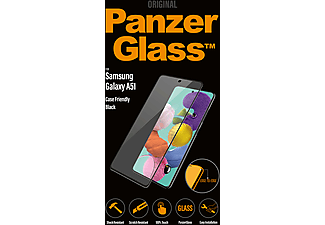 PANZERGLASS Zwarte Case Friendly voor Samsung Galaxy A51