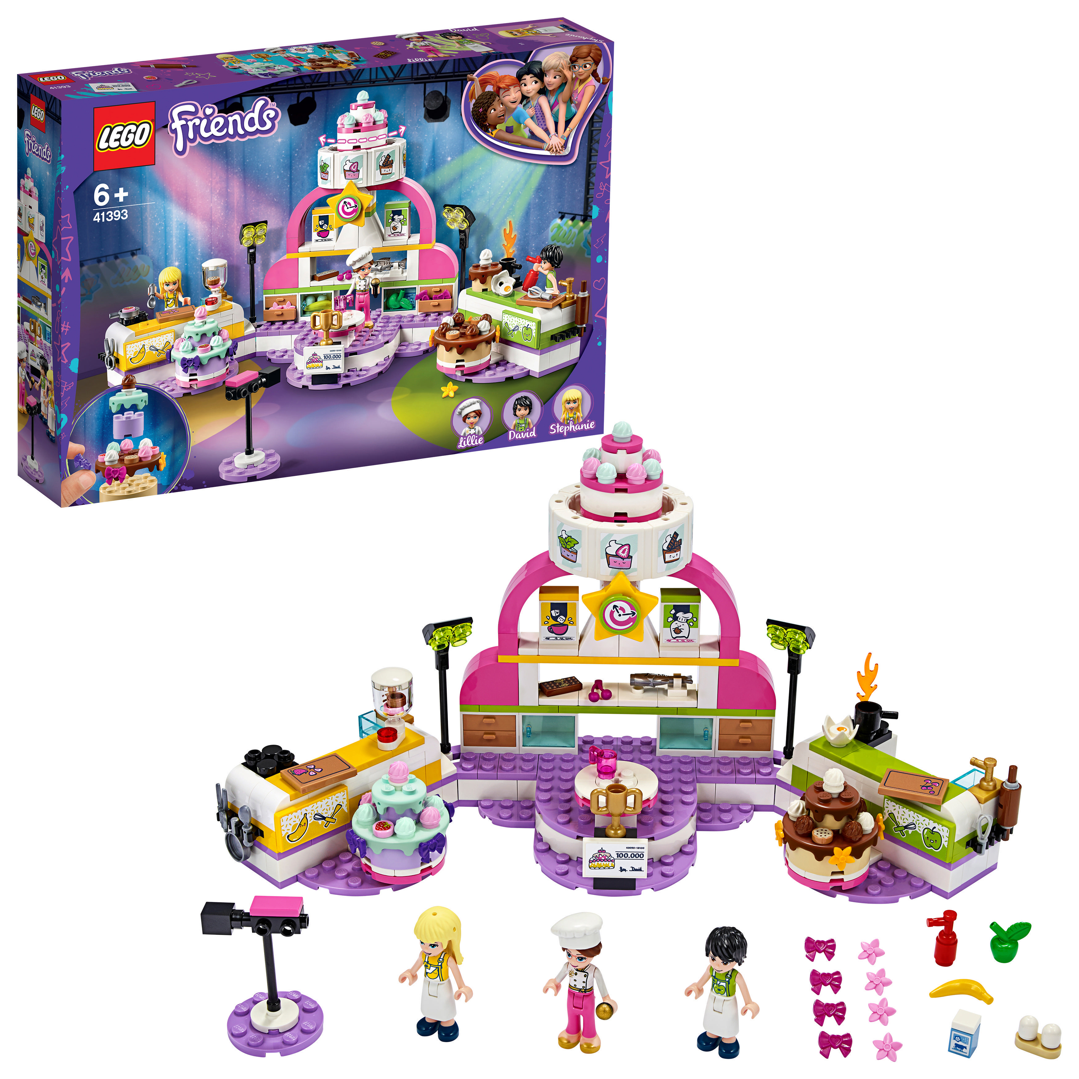 LEGO 41393 Die große Backshow Bausatz, Mehrfarbig
