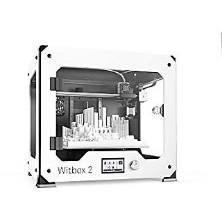 REACONDICIONADO Impresora 3D - BQ Witbox 2, Sensor inductivo, 200 mm/s, Blanco