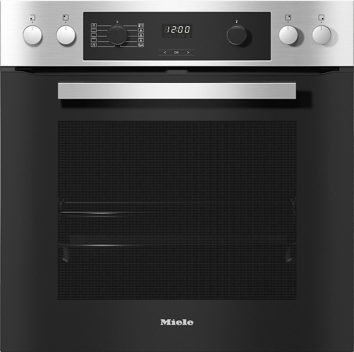 MIELE H 2267-1 IP EDST. + KM 7005 FR IP ACTIVE, Einbauherdset (Induktionskochfeld, A+, 76 l)