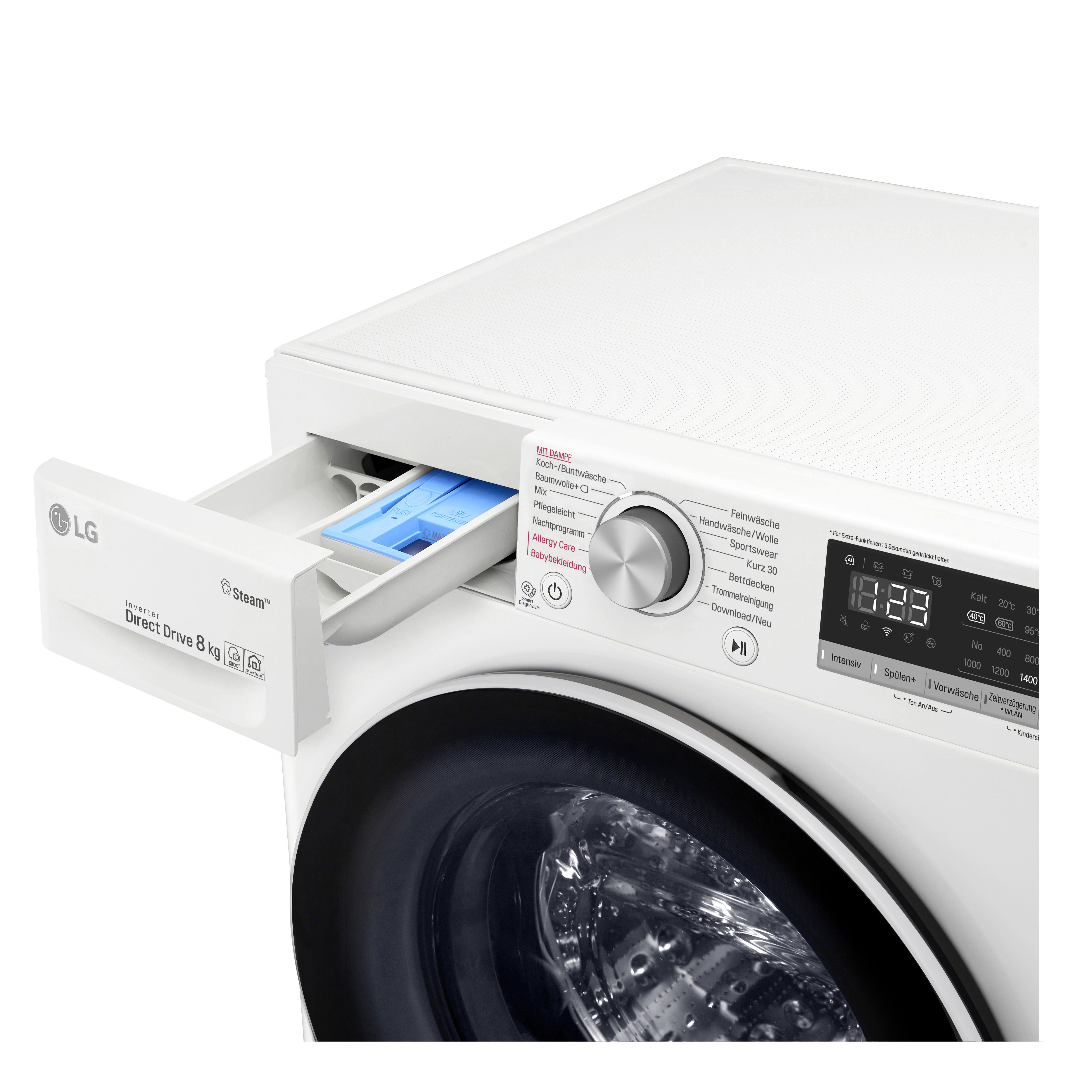 LG F4WV408S0 Serie 4 Waschmaschine (8 kg, 1360 U/Min., D)