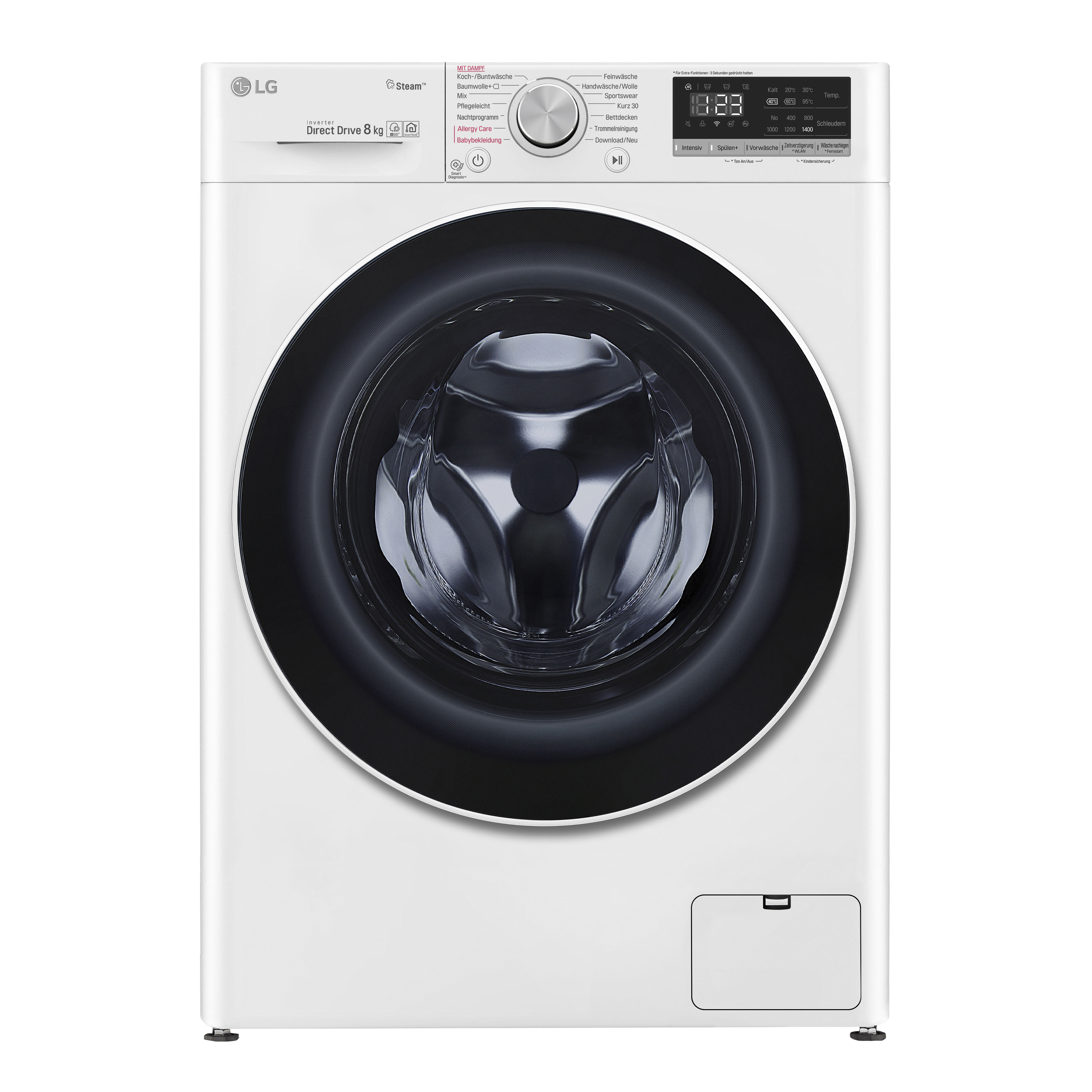 LG F4WV408S0 Serie 4 Waschmaschine (8 kg, 1360 U/Min., D)