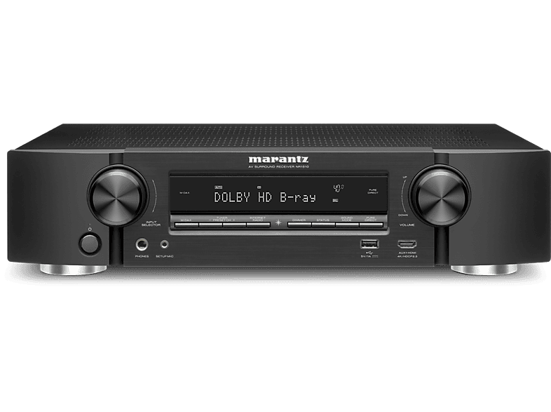 MARANTZ NR-1510 N1B 5.2 házimozi rádióerősítő, fekete