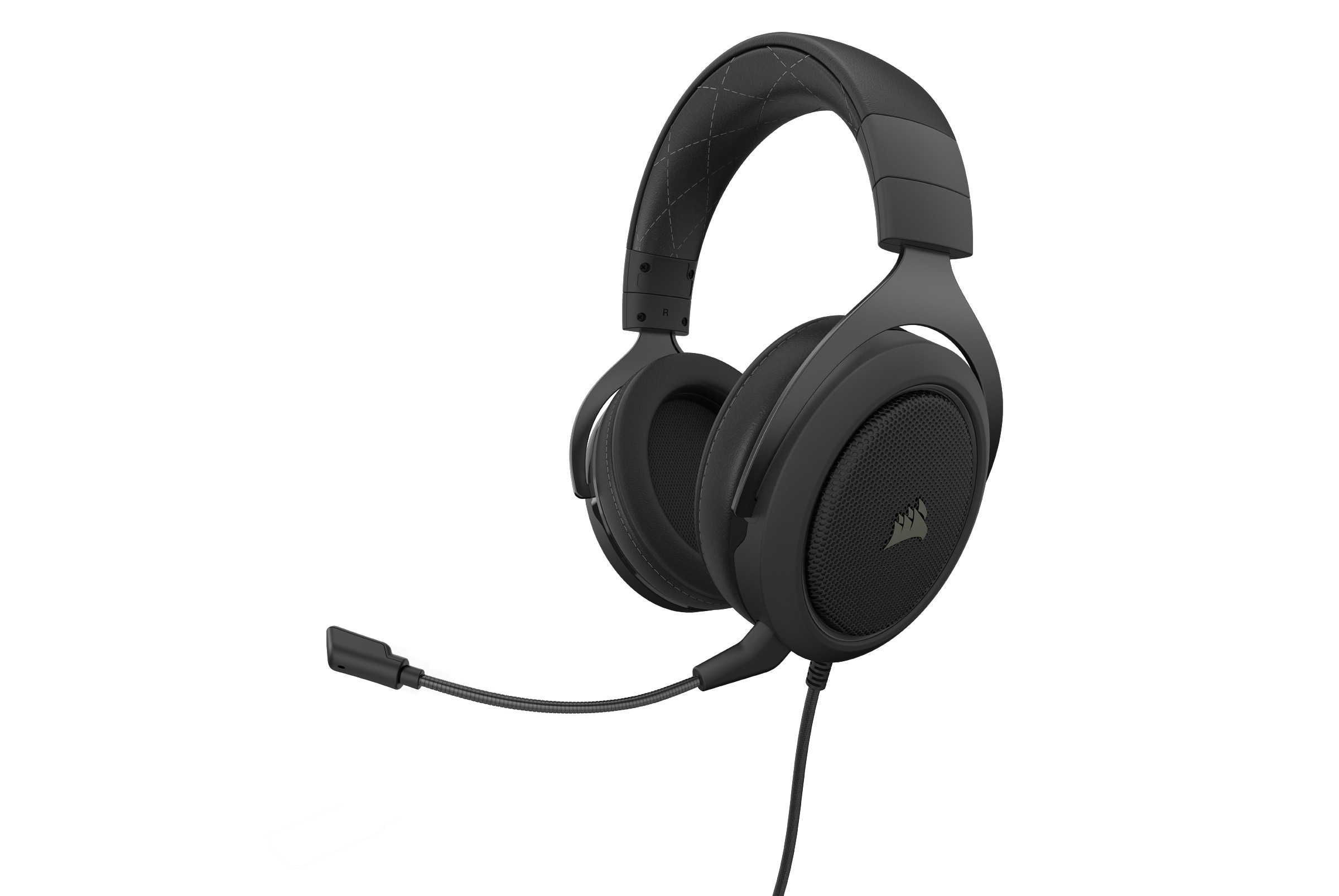 CORSAIR HS60, Over-ear Gaming Headset Carbon