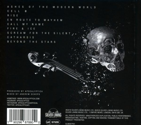 Dunkles CD-Cover mit einem Totenkopf und einer Geige.