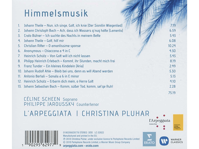 Thumbnail - Christina Pluhar, Philippe Jaroussky, L'Arpeggiata, Celine scheen - Himmelsmusik (CD)