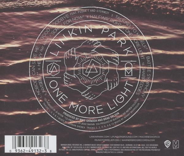 CD-Hülle mit dem Logo und einer Titelliste.