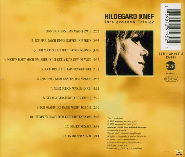 Die Rückseite eines CD-Albums mit Text und einem Profilfoto.