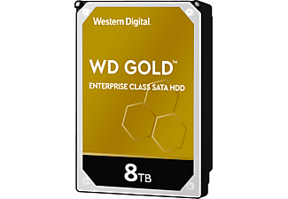 WESTERN DIGITAL WD Gold Enterprise Class SATA - Disque dur (HDD, 8 TB, Argent/Noir)
