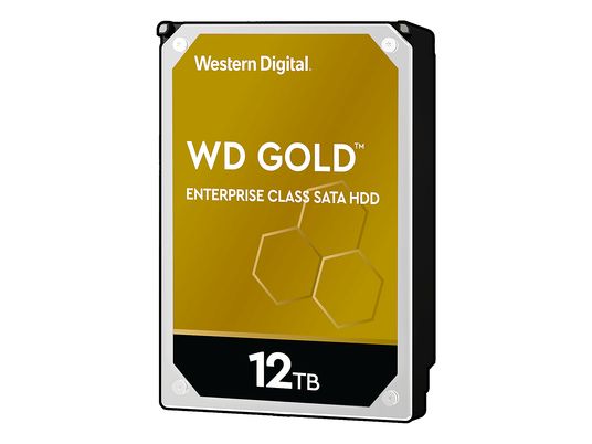 WESTERN DIGITAL WD Gold Enterprise Class SATA - Disco rigido (HDD, 12 TB, Argento/Nero)