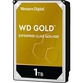 WESTERN DIGITAL WD Gold Enterprise Class SATA - Festplatte (HDD, 1 TB, Silber/Schwarz)