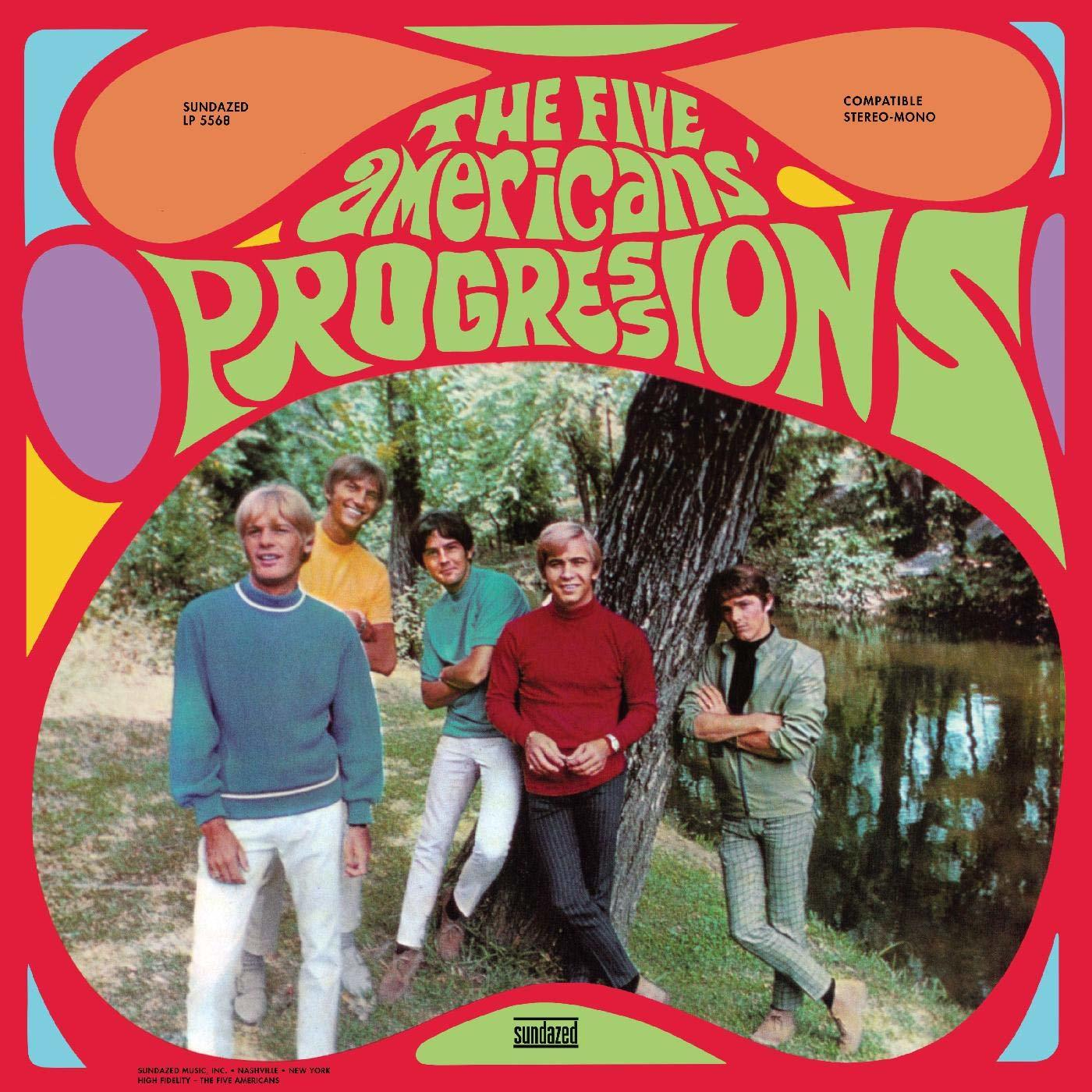 Five Americans - PROGRESSIONS - (COLOURED) (Vinyl)