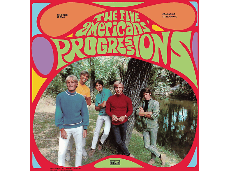 Five Americans - PROGRESSIONS (COLOURED)  - (Vinyl)