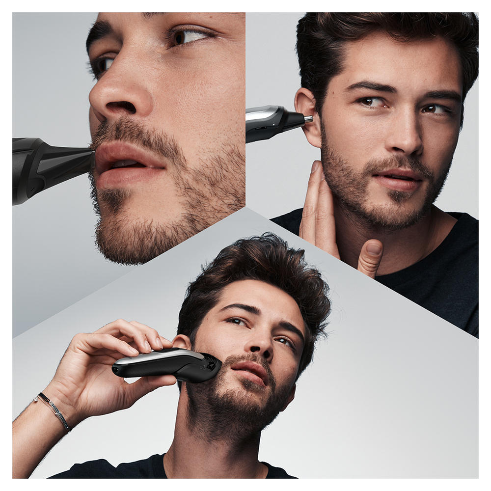 BRAUN MGK 7220 Multigroomer, Silber, Akkubetrieb