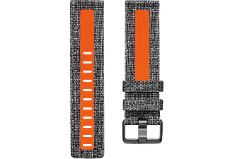 FITBIT Versa (L) - Bracelet de remplacement (Gris/Orange)