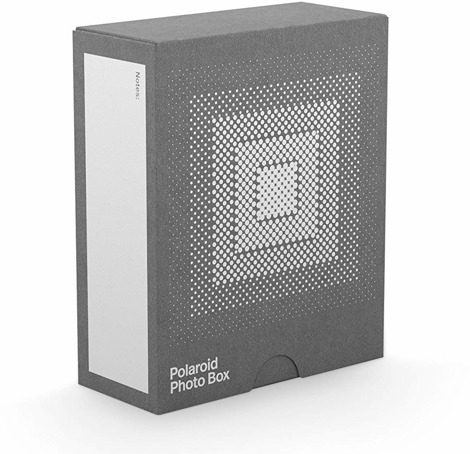 POLAROID Photo Box, fényképtartó doboz, szürke