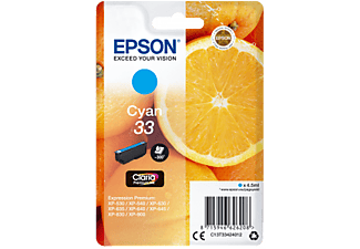EPSON 33 Cyan Bläckpatron 4.5 ML