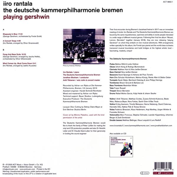 Dokument mit Text und einem Foto eines Musikers.