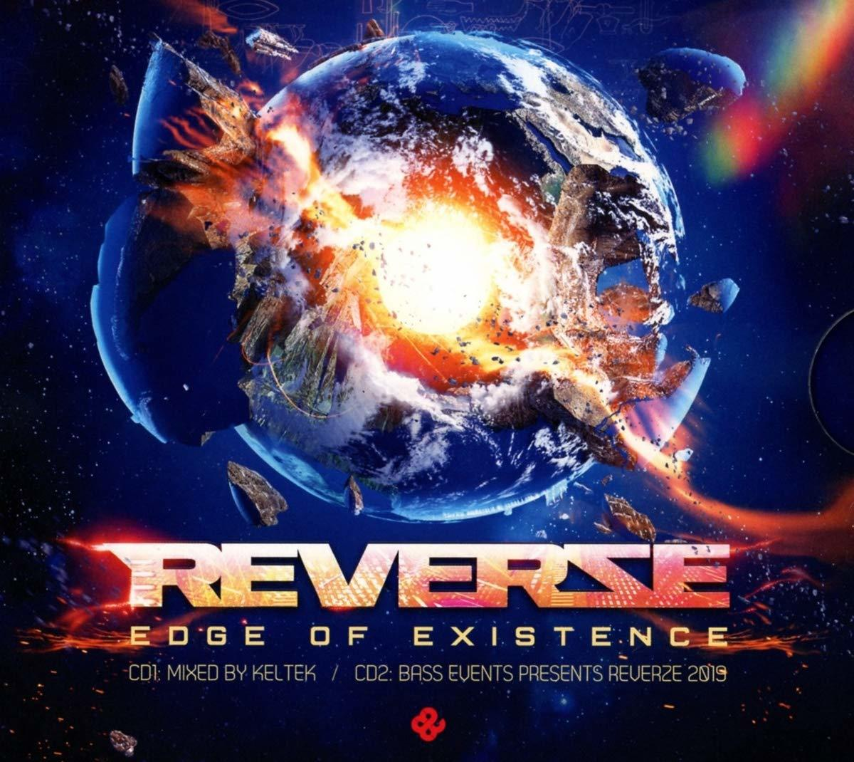 Albumhoes: Ontploffende planeet, tekst: Reverse Edge of Existence.
