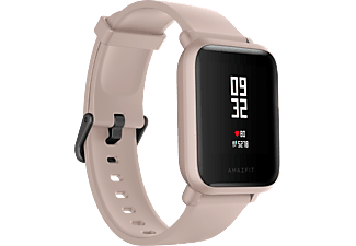XIAOMI Amazfit Bip Lite - Smartwatch (Larghezza: 20 mm, Lunghezza: 110 + 85 mm, Silicone, Rosa/Nero)