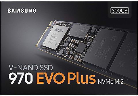 SAMSUNG Interne SSD-schijf 500 GB 970EVO Plus NVMe M.2 (MZ-V7S500BW)