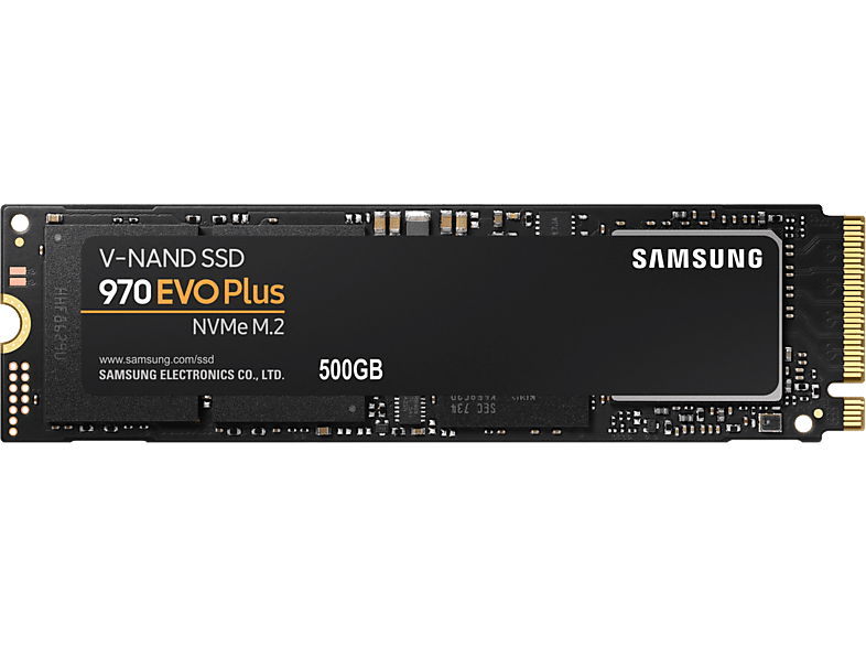 Samsung Interne Ssd-schijf 500 Gb 970evo Plus Nvme M.2 (mz-v7s500bw)