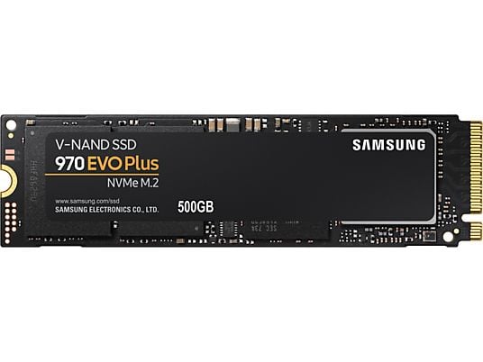 SAMSUNG Interne SSD-schijf 500 GB 970EVO Plus NVMe M.2 (MZ-V7S500BW)