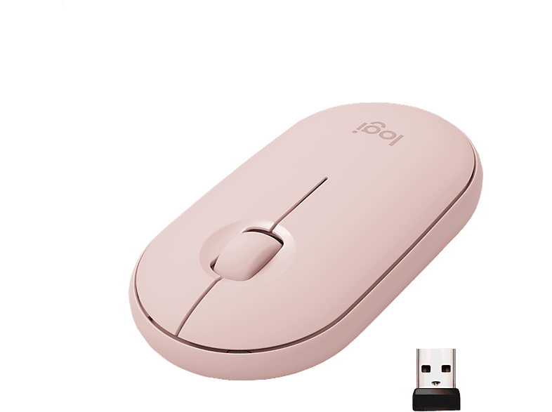 verhaal vriendelijke groet leven LOGITECH Pebble M350 Bluetooth Muis Roze kopen? | MediaMarkt