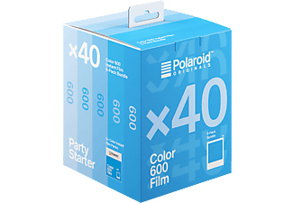POLAROID színes 600 Film, fotópapír fehér kerettel, 600 és új i-Type kamerához, 40db instant fotó