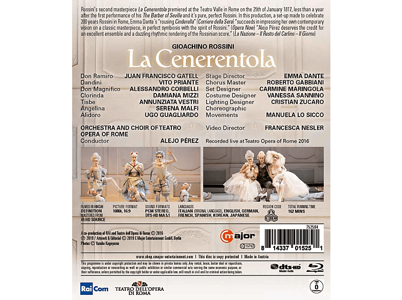 Thumbnail - Annuziata Vestri, Damiana Mizzi, Serena Malfi, Juan Francisco Gatell, Alessandro Corbelli, Chorus Of Teatro Opera Rome, ...