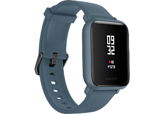 XIAOMI Amazfit Bip Lite - Smartwatch (Larghezza: 20 mm, Lunghezza: 110 + 85 mm, Silicone, Blu/Nero)