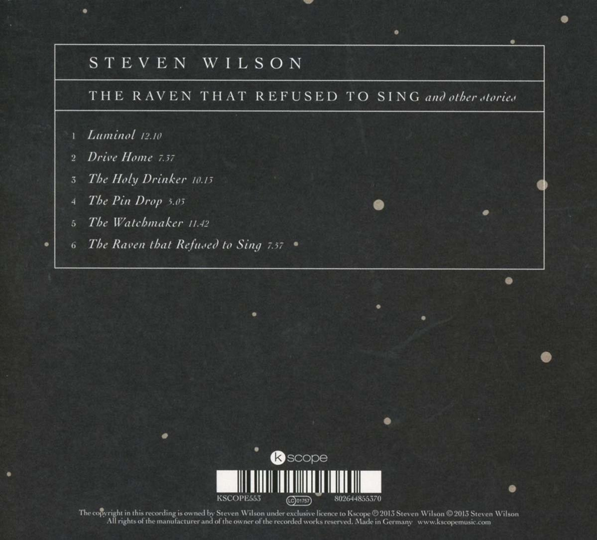 (CD Steven Sing That Raven - The - + Blu-ray Refused To Disc) Wilson