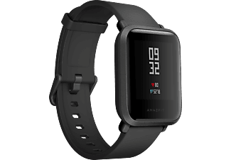 XIAOMI Amazfit Bip Lite - Montre intelligente (Largeur : 20 mm, Longueur : 110 + 85 mm, Silicone, Noir)