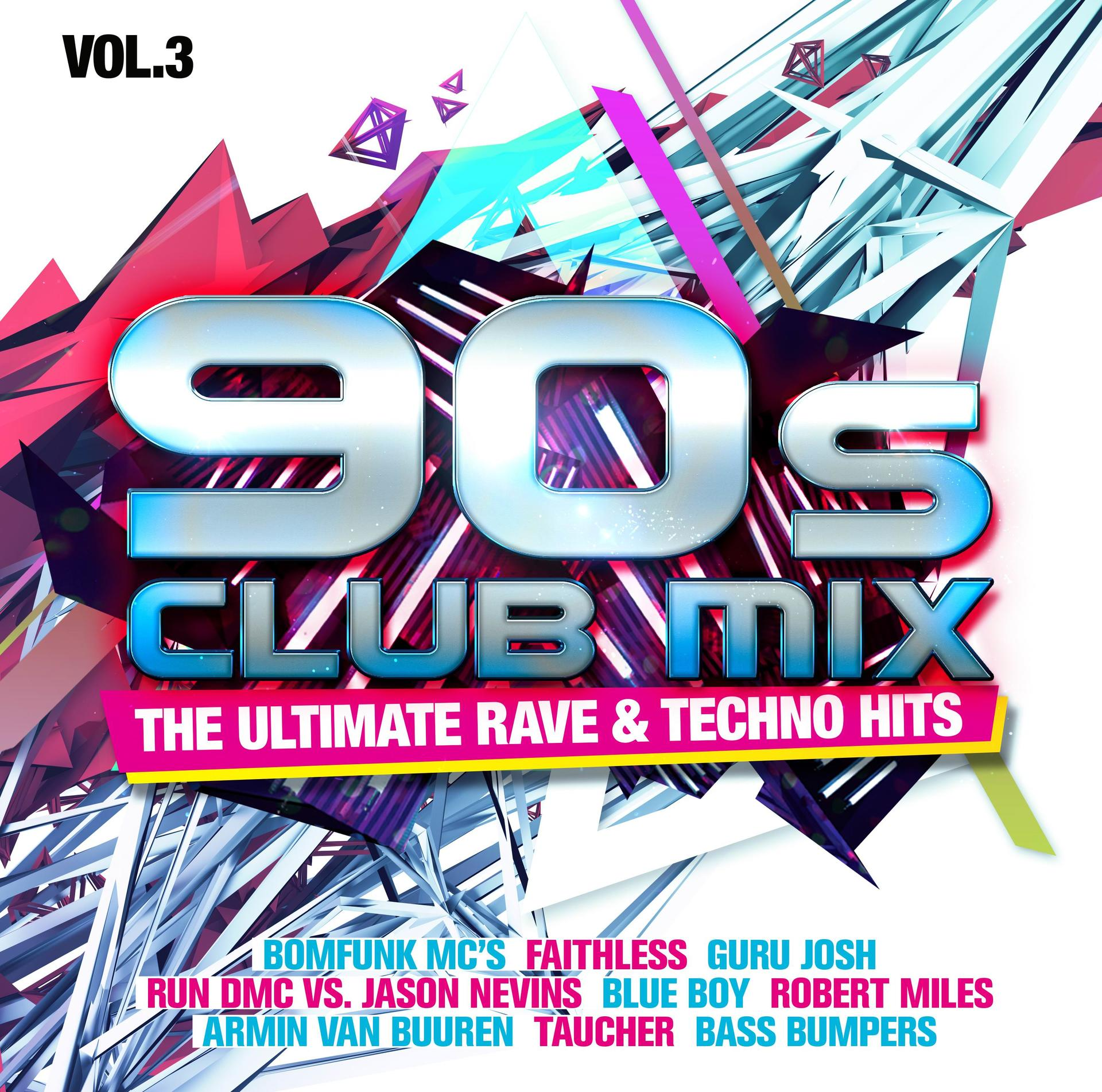 VARIOUS | 90s Club Mix Vol.3-The Ultimative Rave And Techno - (CD ...