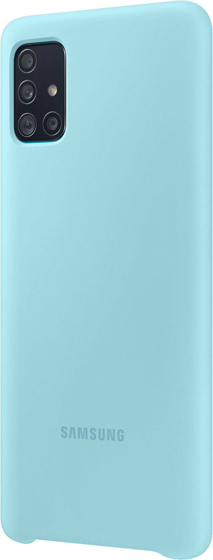 SAMSUNG EF-PA515, Backcover, Samsung, Galaxy A51, Blau