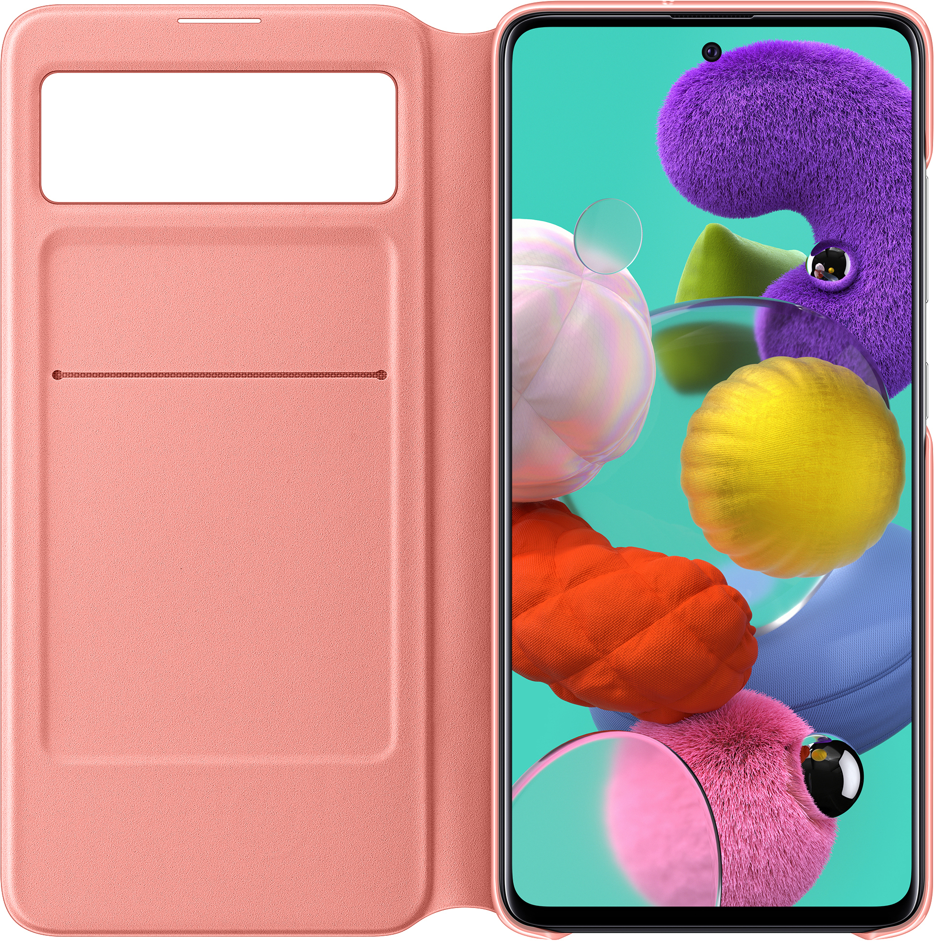 SAMSUNG EF-EA515, Bookcover, Samsung, Galaxy A51, Weiß
