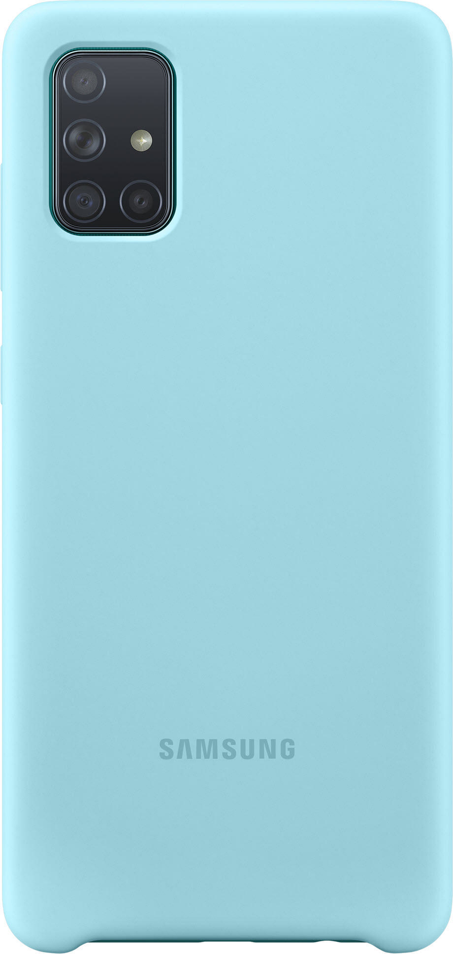 SAMSUNG EF-PA715, Backcover, Samsung, A71, Galaxy Blau