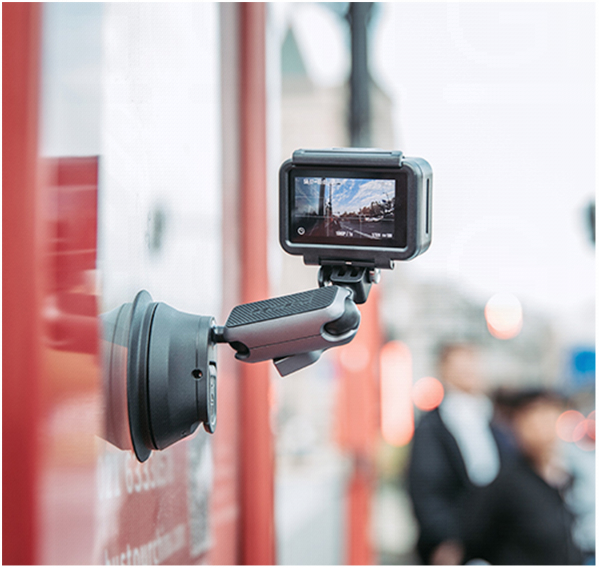 PGYTECH PGYTECH Saugnapf Halterung für Action Camcorder, Universalhalterung, schwarz / silber