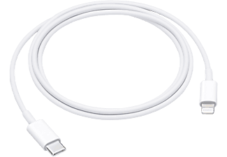 APPLE MX0K2ZM/A - Câble Lightning (Blanc)