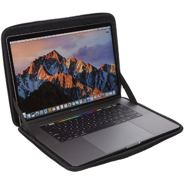 Funda - Thule Gauntlet 4, 15", Para tablets y portátiles, Rígida, Poliuretano, Negro