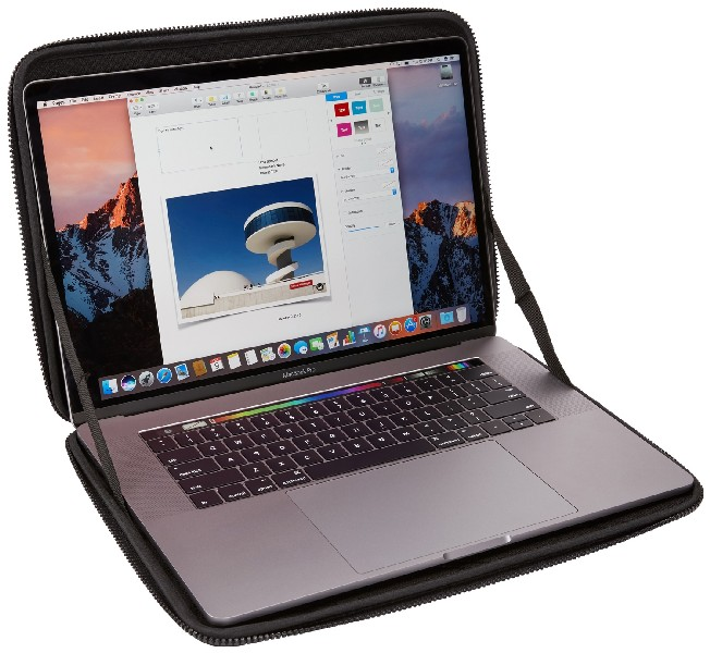 Funda - Thule Gauntlet 4, 15", Para tablets y portátiles, Rígida, Poliuretano, Azul