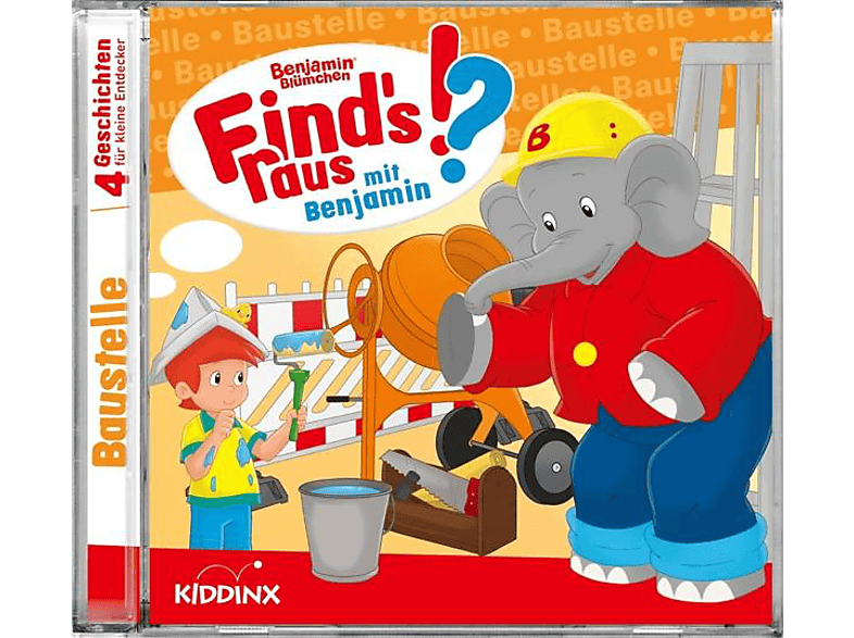 Benjamin Blümchen - Find's raus mit Benjamin:Baustelle - (CD)