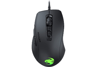 ROCCAT Kone Pure Ultra - Gaming Maus, Kabelgebunden, Optisch mit Leuchtdioden, 16000 dpi, Schwarz