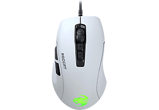 ROCCAT Kone Pure Ultra - Gaming Mouse, Wired, Ottica con LED, 16000 dpi, Bianco