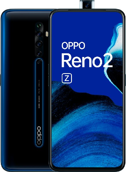 Móvil - OPPO Reno 2Z, Negro, 128 GB, 8 GB RAM, 6.5" Full HD+, MediaTek Helio P90, 4000 mAh, Android