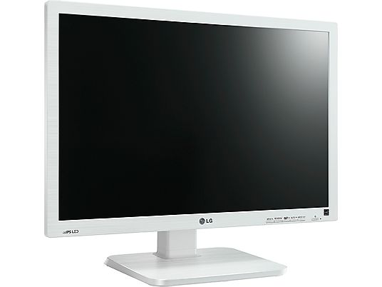 LG 24BK55WY-W - Monitore, 24 ", WUXGA, 75 Hz, Bianco