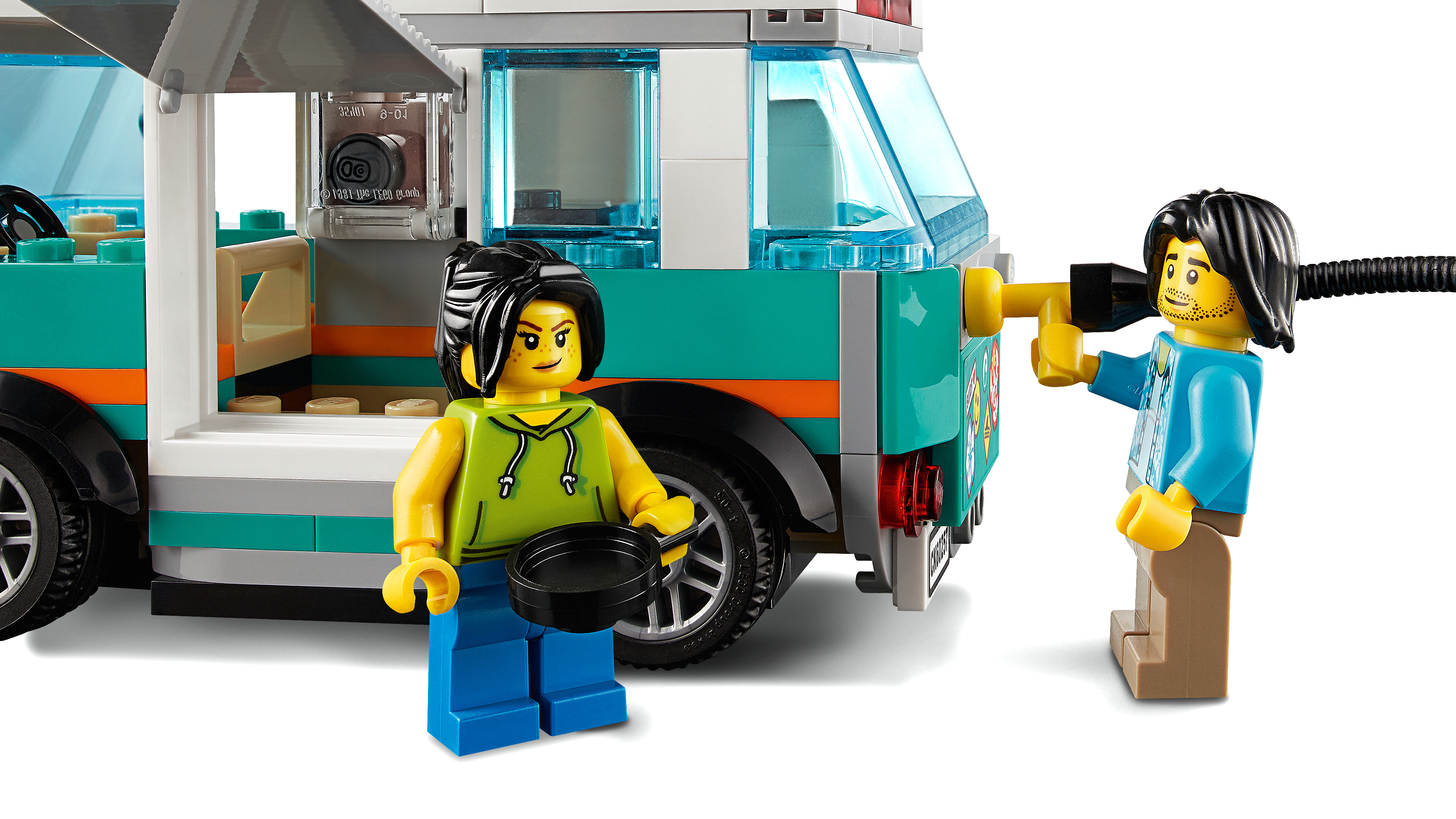 LEGO 60257 Tankstelle Bauset, Mehrfarbig